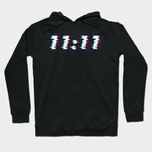 11:11 Glitch Awakening Code Spiritual Angel Number Hoodie